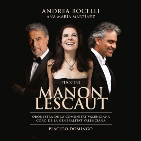 Музыкальный cd (компакт-диск) Manon Lescaut обложка