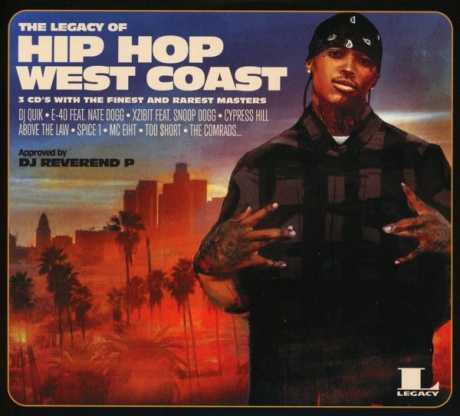 Музыкальный cd (компакт-диск) The Legacy Of… Hip-Hop West Coast обложка