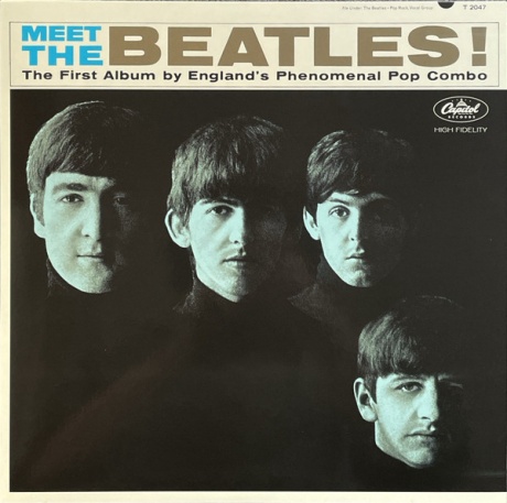 Виниловая пластинка Meet The Beatles!  обложка