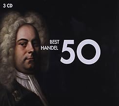 Музыкальный cd (компакт-диск) Handel: Best 50 обложка