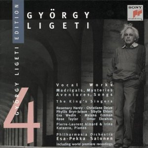 Музыкальный cd (компакт-диск) Ligeti: Vocal Works обложка