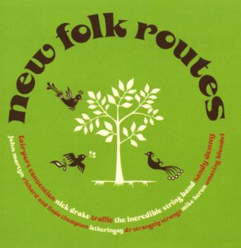 Музыкальный cd (компакт-диск) New Folk Routes обложка