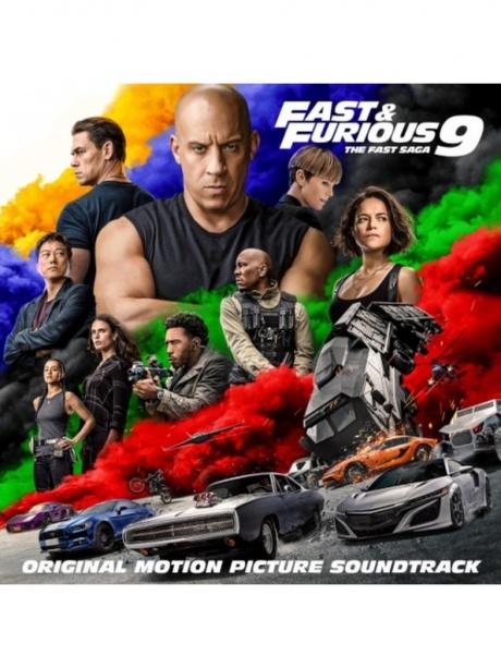 Музыкальный cd (компакт-диск) Fast & Furious 9: The Fast Saga обложка
