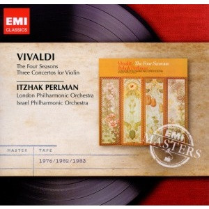 Музыкальный cd (компакт-диск) Vivaldi: The Four Seasons / Three Concertos For Violin обложка