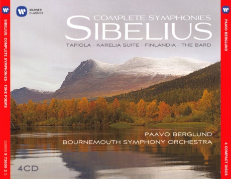 Музыкальный cd (компакт-диск) Sibelius: Complete Symphonies, Tapiola, Karelia Suite, Finlandia, The Bard обложка