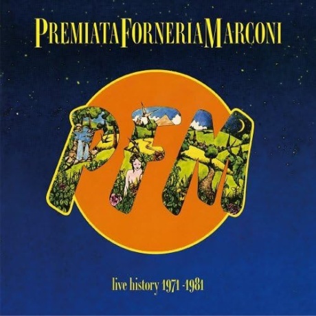 Premiata Forneria Marconi - Live History 1971-1981 (8CD+Promo Box)