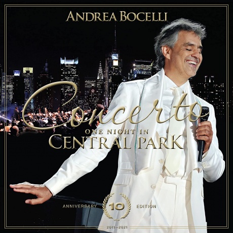 Музыкальный cd (компакт-диск) Concerto: One night In Central Park обложка