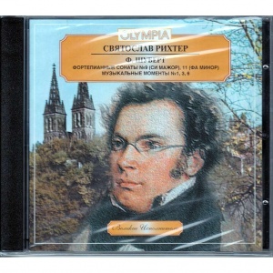 Музыкальный cd (компакт-диск) Шуберт: Фортепианные Сонаты №9,11 обложка