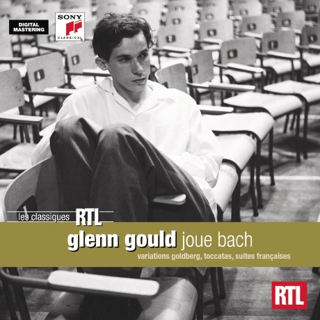 Музыкальный cd (компакт-диск) GLENN GOULD JOUE BACH обложка