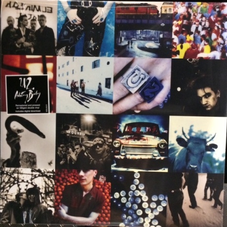 Виниловая пластинка Achtung Baby  обложка