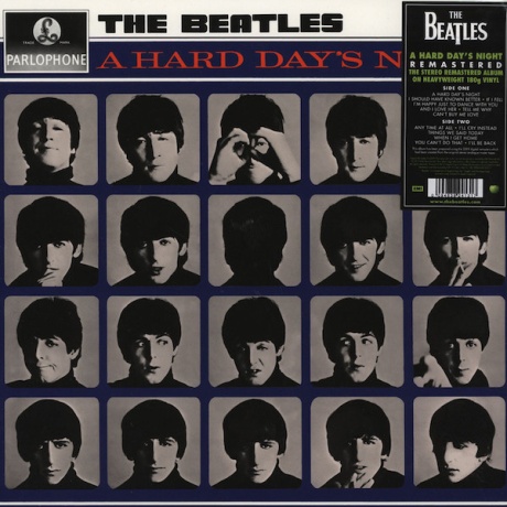 Виниловая пластинка A Hard Day's Night  обложка