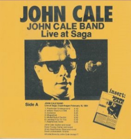 John Cale Band Live At Saga / Nico With Rockband Live At Saltlageret
