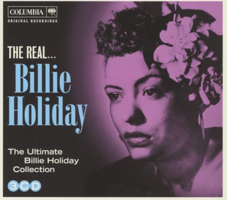 Музыкальный cd (компакт-диск) The Real... Billie Holiday обложка