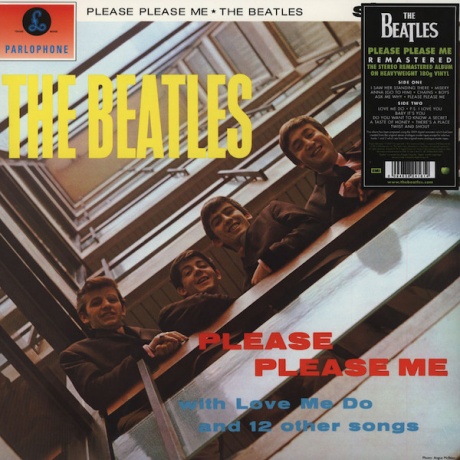 Виниловая пластинка Please Please Me  обложка