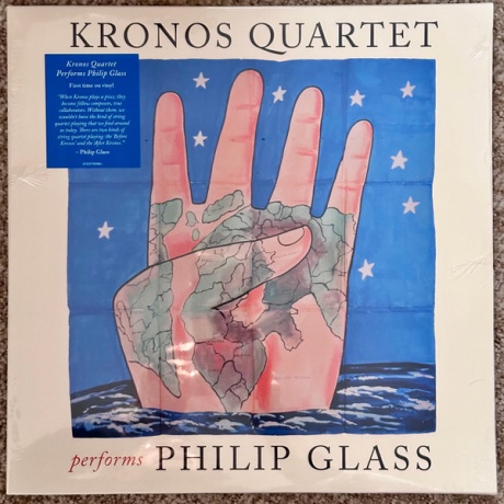 Виниловая пластинка Kronos Quartet Performs Philip Glass  обложка