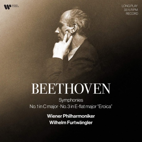 Виниловая пластинка Beethoven: Symphonies Nos. 1 & 3 'Eroica'  обложка
