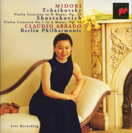 Музыкальный cd (компакт-диск) Tchaikovsky / Shostakovich: Violin Concerto In D Major,  Op. 35 / Violin Concerto No. 1 In A Minor, обложка