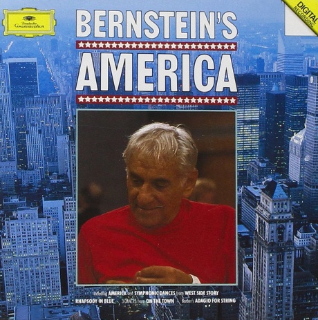 Музыкальный cd (компакт-диск) Bernstein's America обложка