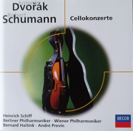 Музыкальный cd (компакт-диск) Dvorak / Schumann: Cellokonzerte обложка