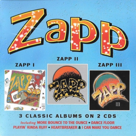Музыкальный cd (компакт-диск) Zapp I / Zapp II / Zapp III обложка