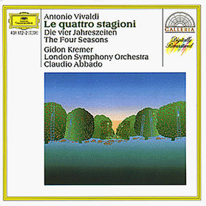 Музыкальный cd (компакт-диск) Vivaldi: Le Quattro Stagioni обложка