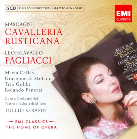 Музыкальный cd (компакт-диск) Cavalleria Rusticana; Pagliacci обложка