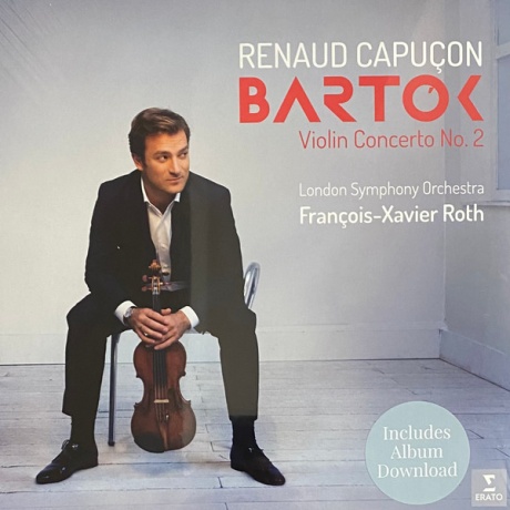 Виниловая пластинка Bartok: Violin Concerto No. 2  обложка