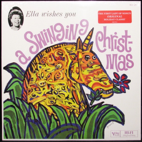 Виниловая пластинка Ella Wishes You A Swinging Christmas  обложка