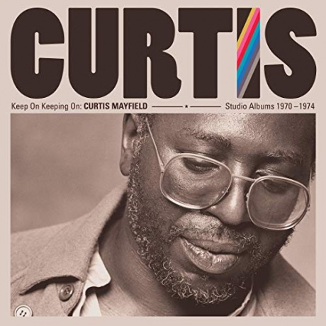 Музыкальный cd (компакт-диск) Keep On Keeping On: Curtis Mayfield Studio Albums 1970-1974 обложка