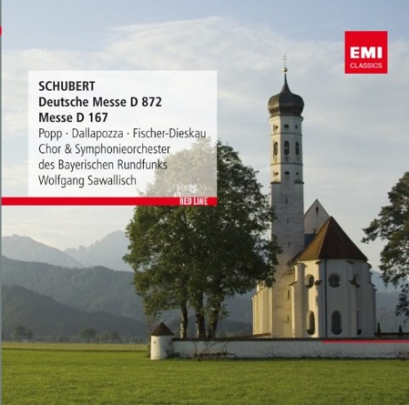 Музыкальный cd (компакт-диск) Schubert: Deutsche Messe D 872 / Messe D 167 обложка