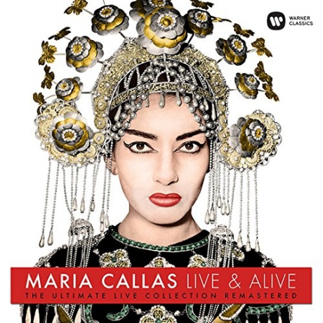Виниловая пластинка Maria Callas: Live And Alive  обложка