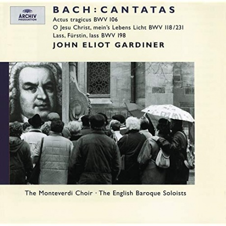 Музыкальный cd (компакт-диск) Bach: Cantatas BWV 106, 118 & 198 обложка