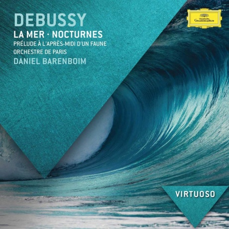 Музыкальный cd (компакт-диск) Debussy: La Mer / Nocturnes / Prélude À L'Après-Midi D'Un Faune обложка
