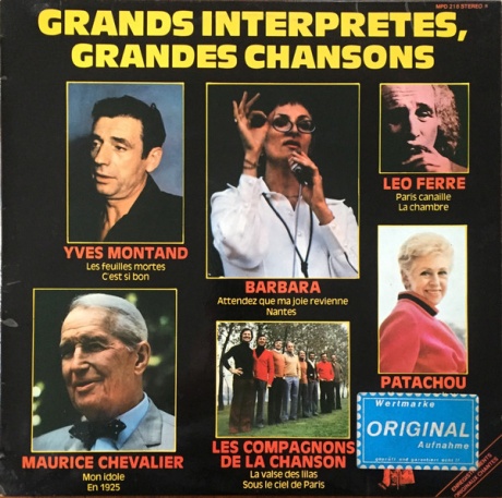 Grands Interpretes, Grandes Chansons