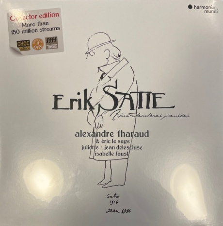 Виниловая пластинка Erik Satie: Avant-Dernieres Pensees  обложка