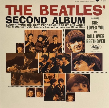 Виниловая пластинка The Beatles' Second Album  обложка