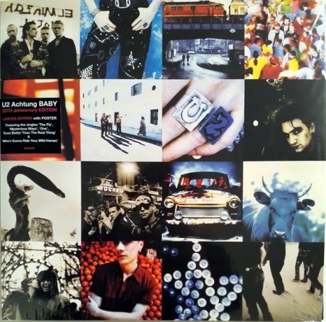 Виниловая пластинка Achtung Baby  обложка