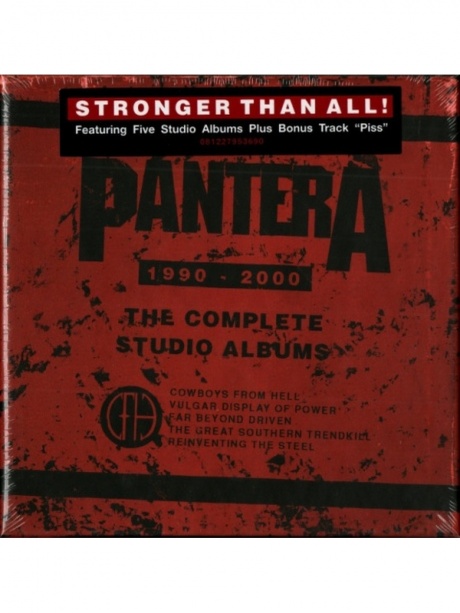 Музыкальный cd (компакт-диск) The Complete Studio Albums 1990-2000 обложка
