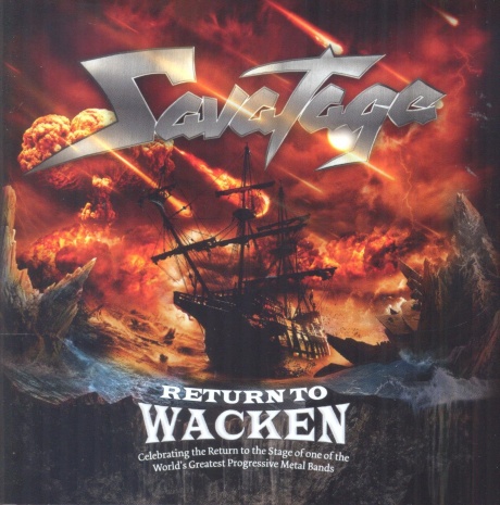 Музыкальный cd (компакт-диск) Return To Wacken обложка