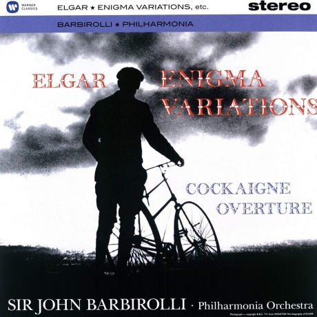Виниловая пластинка Elgar: Enigma Variations, ‘Cockaigne’ Overture  обложка