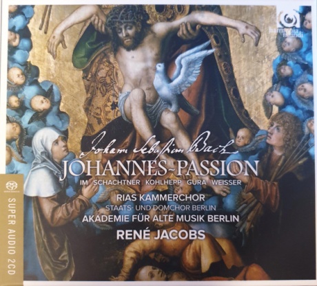 Музыкальный cd (компакт-диск) Johannes Passion обложка