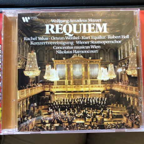 Музыкальный cd (компакт-диск) MOZART: Requiem обложка