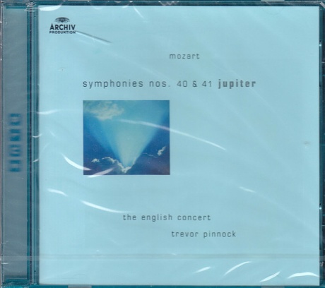 Музыкальный cd (компакт-диск) Mozart: Symphonies Nos. 40 & 41 Jupiter обложка
