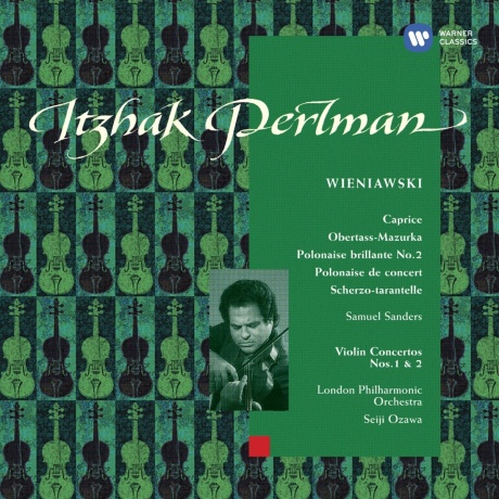 Музыкальный cd (компакт-диск) Wieniawski: Violin Concertos 1 2 Caprice Polonaise обложка