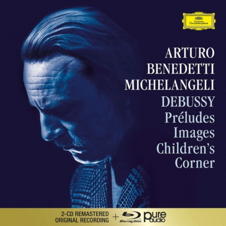 Музыкальный cd (компакт-диск) Arturo Benedetti Michelangeli Plays Debussy обложка
