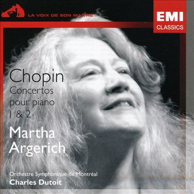 Музыкальный cd (компакт-диск) Chopin: Concertos Pour Piano 1 & 2 обложка