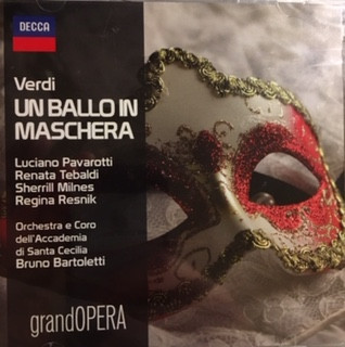 Музыкальный cd (компакт-диск) Un Ballo In Maschera обложка