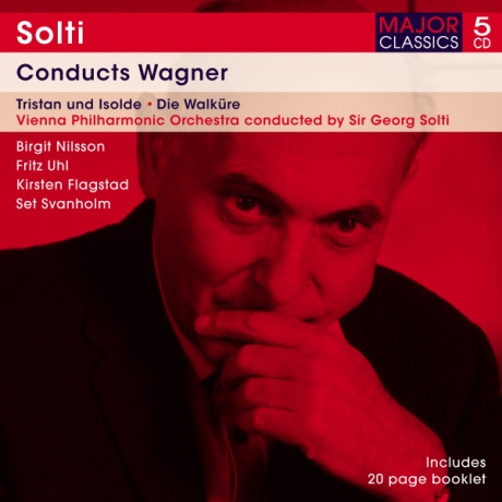 Музыкальный cd (компакт-диск) Solti Conducts Wagner обложка